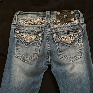 Miss Me Girls Size 7 Boot Cut Jeans